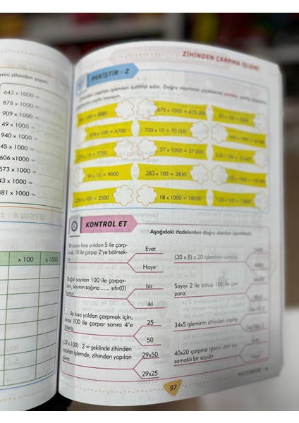 Bilgi Atölyesi 4.sınıf Matematik