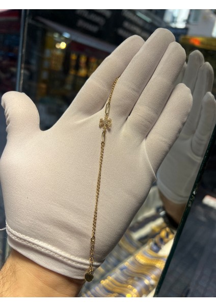 14 Ayar Altın Bileklik Kar Tanesi fiyatları