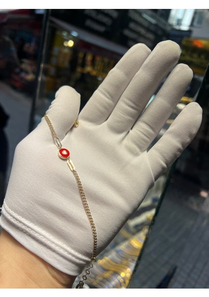 14 Ayar Altın Bileklik Kalp Figürlü fiyatları