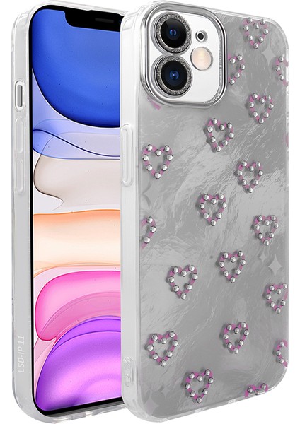 iPhone 11 Kılıf Kamera Korumalı Figürlü Zore Ponti Silikon Kapak