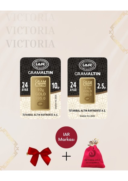 Gold 12,5 gr 24 Ayar (995) Altın