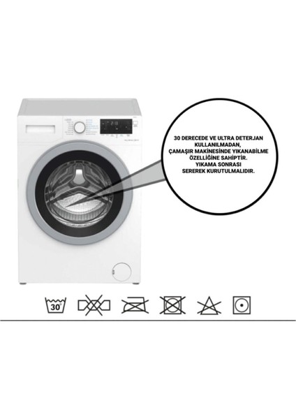 Krem Yuvarlak Banyo Halısı Seti, Kaymaz Taban, 3'lü, Polyester, 100x100 cm fırsatları