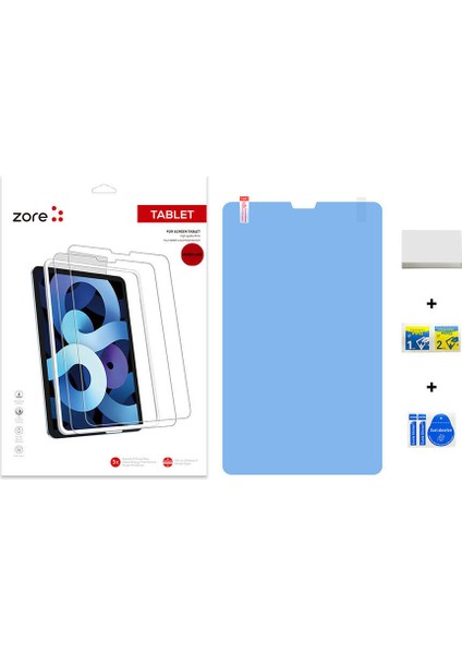 Galaxy Tab A9 Kağıt Hisli Mat ​​​​​​​​​​​​​​​uyumlu Zore Paper-Like Ekran Koruyucu-Renksiz