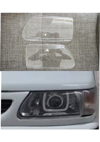 Renault Broadway R9 Şeffaf Far Camı 97> Sağ-Sol