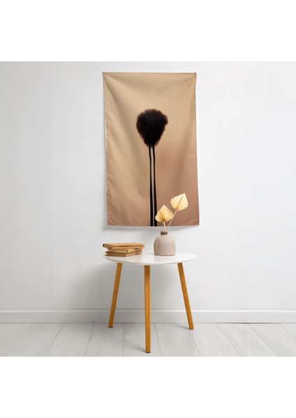 Modern Afro Essentials Duvar Örtüsü - Canlı Renklerle Pamuk ve Polyester Kumaş Sanat