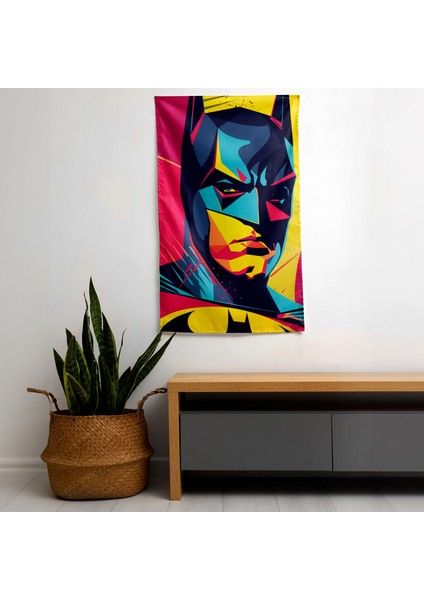 Popart Tarzı Hafif Duvar Örtüsü - Canlı Renkler - Yatak Odası, Oturma Odası, Yurt Için Modern