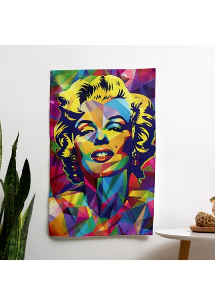 Popart Tarzı Dekoratif Duvar Örtüsü - Yatak Odası, Oturma Odası Veya Yurt Için Canlı