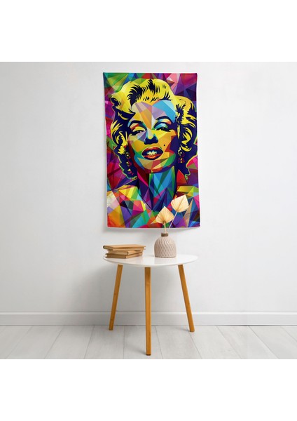 Popart Tarzı Dekoratif Duvar Örtüsü - Yatak Odası, Oturma Odası Veya Yurt Için Canlı