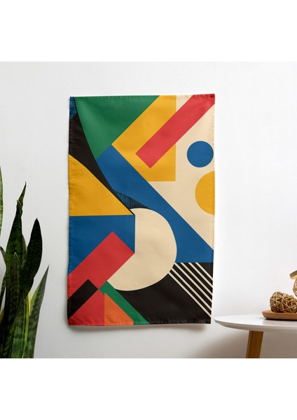 Popart Tarzı Duvar Örtüsü - Canlı Renkler, Yatak Odası, Oturma Odası ve Yurt Dekoru Için