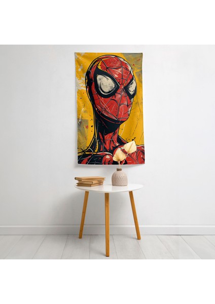 Popart Tarzı Duvar Sanatı - Canlı Süblimasyon Baskı Kumaş Duvar Örtüsü