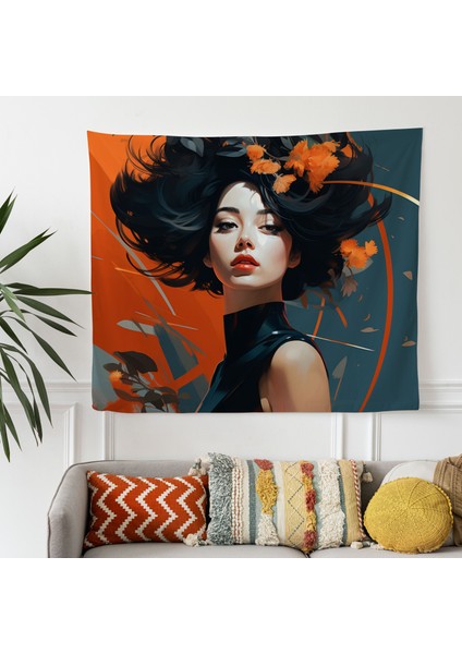 Afrika Savannah Gündoğumu Duvar Örtüsü - Pamuk Arka, Polyester Ön - Canlı Süblimasyon fiyatları