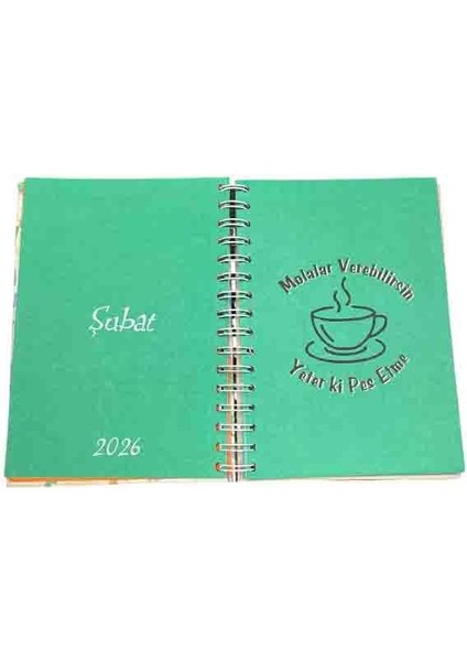 2025 Eylül - 2026 Aralık Ciltli Akademik Ajanda Tasarım-6 fırsatları