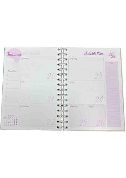 2025 Eylül - 2026 Aralık Ciltli Akademik Ajanda Tasarım-6 indirimleri