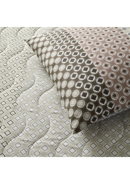 Ranforce Tek Kişilik Kapitone Nevresim Takımı Breeze Grı modelleri