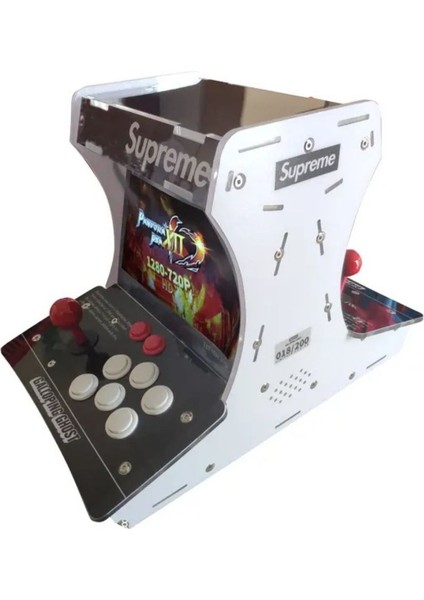 Supreme Çift Arcade Kol 10INÇ Çift Ekran 3000+ Oyunlu Retro Arcade Atari Old School - Street Fight fiyatları