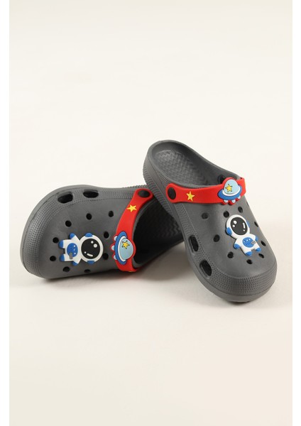 Astronot Figürlü Önü Kapalı Eva Erkek Çocuk Terlik modelleri