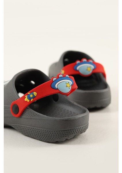 Astronot Figürlü Önü Kapalı Eva Erkek Çocuk Terlik fırsatları