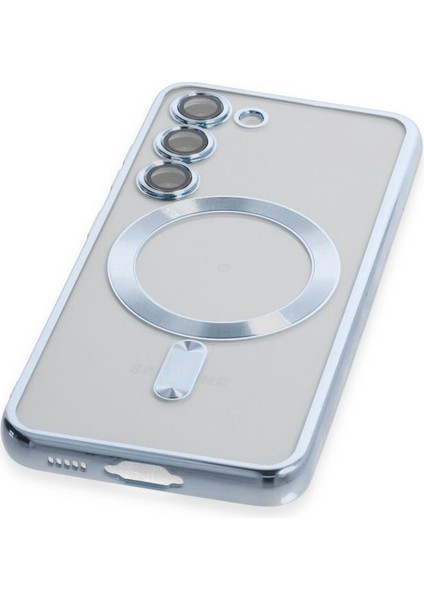 Samsung Galaxy S25 Kılıf Magsafe Kamera Lensli Korumalı Şeffaf Silikon Kapak indirimleri