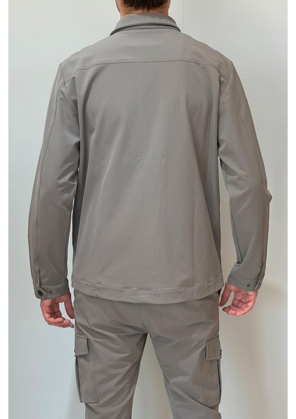 Erkek Modern Fermuarlı Üst 24720 Vizon fırsatları