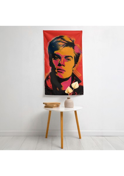 Modern Sanat Duvar Örtüsü - Canlı Renkler, Ranforce Kumaş - Yatak Odası, Oturma Odası, Yurt modelleri