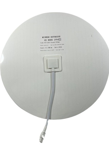 220V Bugu Çözücü Yuvarlak 30 cm Çap