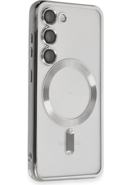 Samsung Galaxy S25 Kılıf Magsafe Kamera Lensli Korumalı Şeffaf Silikon Kapak modelleri