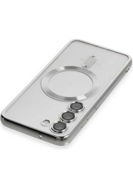 Samsung Galaxy S25 Kılıf Magsafe Kamera Lensli Korumalı Şeffaf Silikon Kapak indirimleri