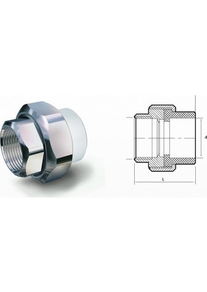 25 mm Iç Dişli Oynar Rekor 25X3/4 fiyatları