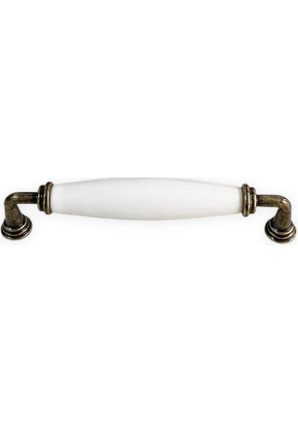 Metal-Gerçek Porselen Antik Sarı Renkli 128 mm Mobilya/dolap/vestiyer/kapak/mutfak Kulpu modelleri
