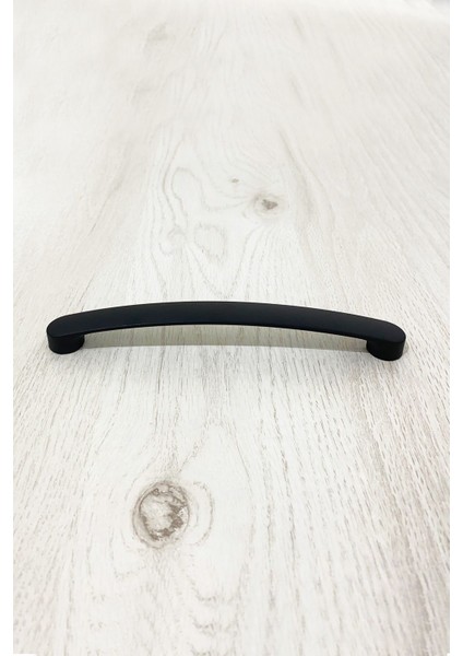 Mat Siyah Renkli Metal 160 mm Modern Oval Tasarım Dolap/mobilya/kapak/mutfak/vestiyer/çekmece Kulpu