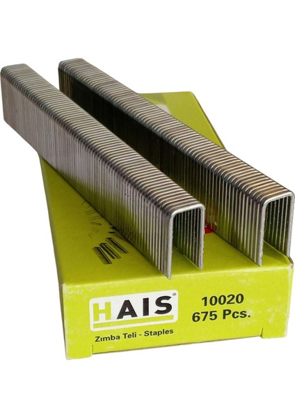 Hais 100 Serisi 20 mm 10020 Zımba Teli 1 Kutu 675 Adetli