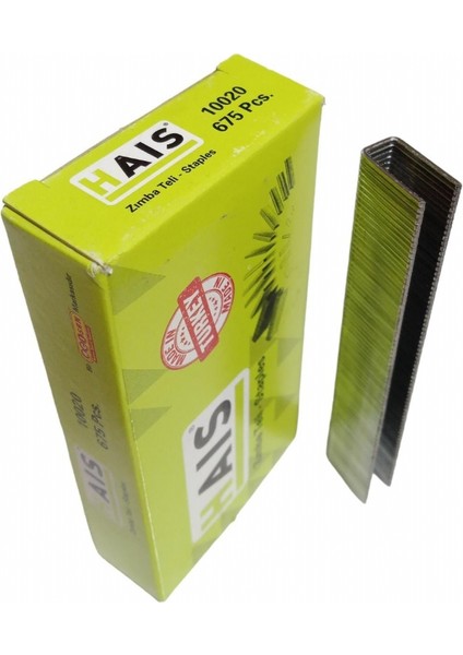 Hais 100 Serisi 20 mm 10020 Zımba Teli 1 Kutu 675 Adetli