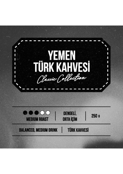 Coffee Yemen Türk Kahvesi 1 kg