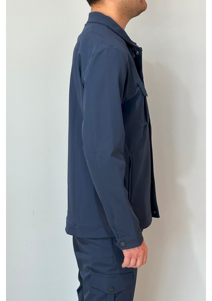 Erkek Modern Fermuarlı Üst 24720 Lacivert indirimleri