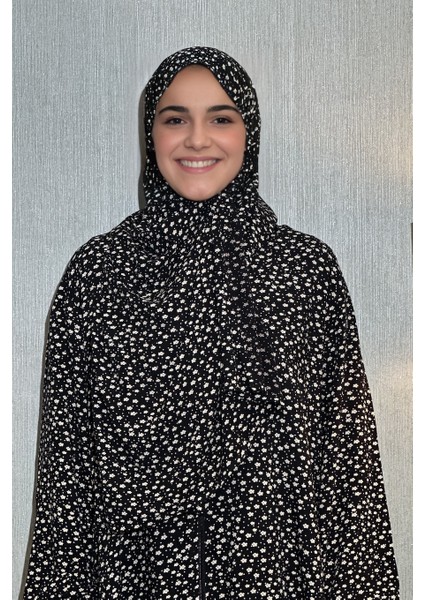 Çantalı Tek Parça Namaz Elbisesi