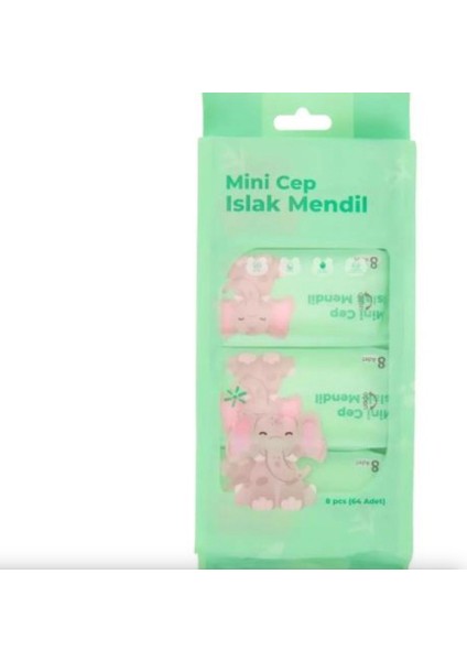 Mini Islak Cep Mendil 1 PAKET fiyatları