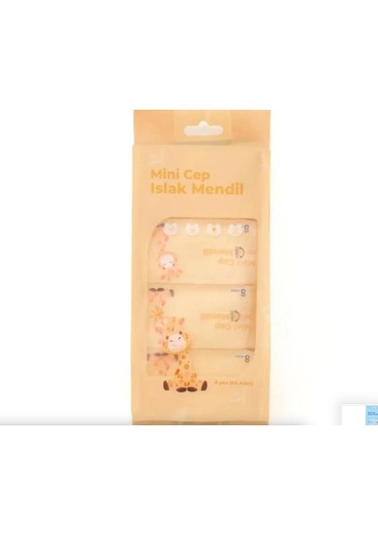 Mini Islak Cep Mendil 1 PAKET indirimleri