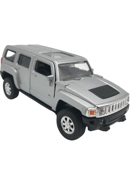 Oyuncak 1:38 Metal Çek Bırak Araba Hummer H2 43629D Gri fiyatları