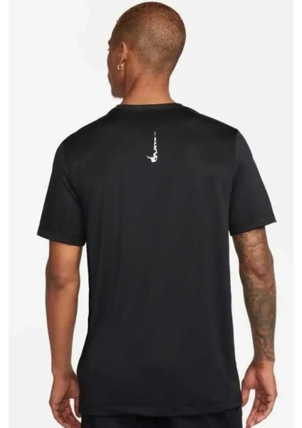 Dri-Fit Tee Dye Erkek Siyah Spor Tişört