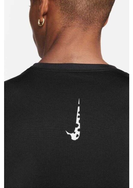 Dri-Fit Tee Dye Erkek Siyah Spor Tişört