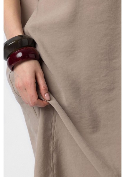 Bej Modal Midi Kadın Elbise fırsatları