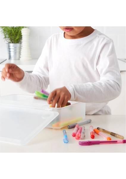 Düzenleyici Kutu, Saklama Kutusu, 5 Bölmeli Kutu, Şeffaf fırsatları