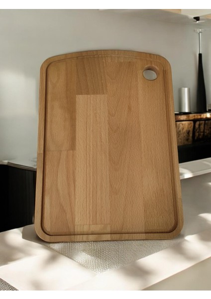 Bambu Ahşap Et Ekmek Kesme Tahtası Bambu 25X35 cm fırsatları