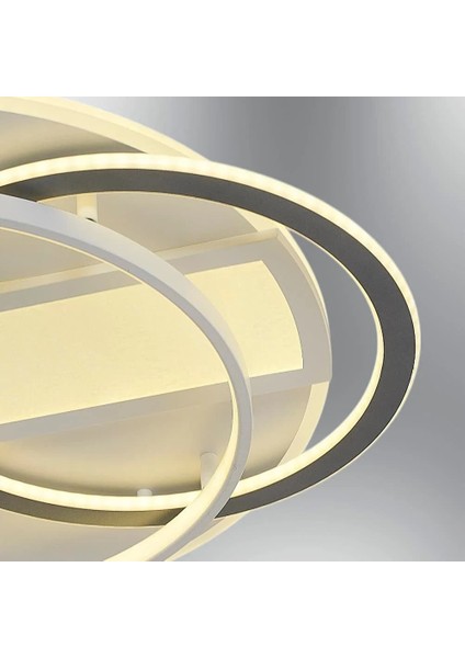 1414-5 Nofa 60 cm Daire Armatür (Tuya Uyumlu) (Kumandalı) Beyaz modelleri