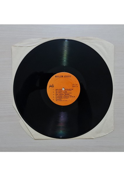 Müslüm Gürses - Işte Arabesk - 1982 - Dönem Baskı Plak - Longplay - Lp