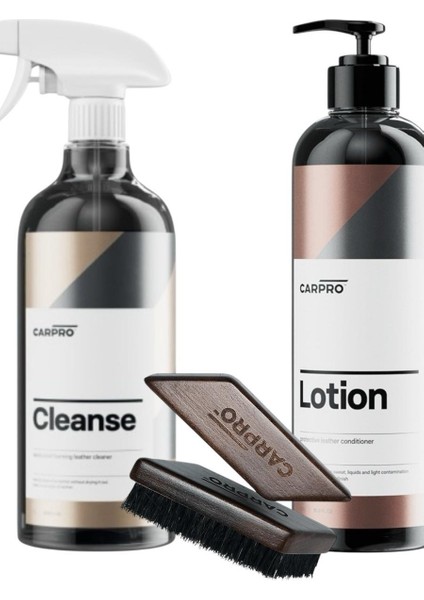 Deri Temizleme Koruma Seti