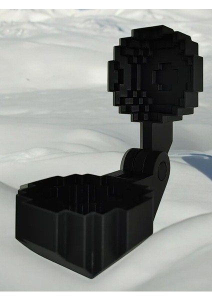 Kare Kar Topu Yapıcı Blok Oyunu Kar Topu Yapıcı Minecraft