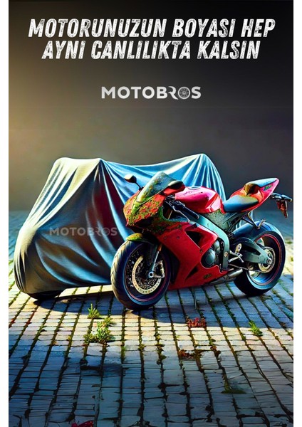 Motosiklet Branda Tws Wego (En Kalın) Kumaş Ömürlük Kullanım (Tokalı)