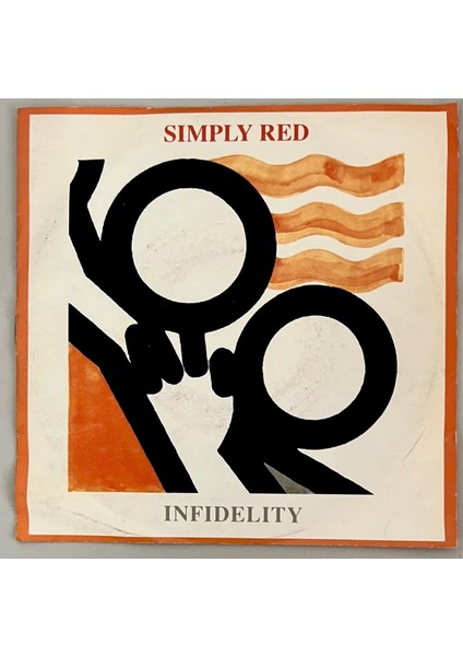 Simply Red Infidelity - Lady Godiva's Room 45 Lik Plak (Orjinal Dönem Baskı Plak)