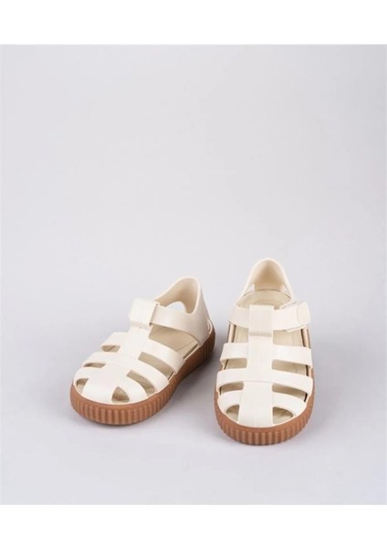 Nico Caramelo Kız Çocuk Sandalet Esnek PVC Rahat Taban Ayarlanabilir Bantlı Yazlık fırsatları